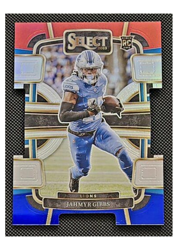 2023 Panini Select Jahmyr Gibbs #34 card