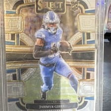2023 Panini Select Jahmyr Gibbs #34 card