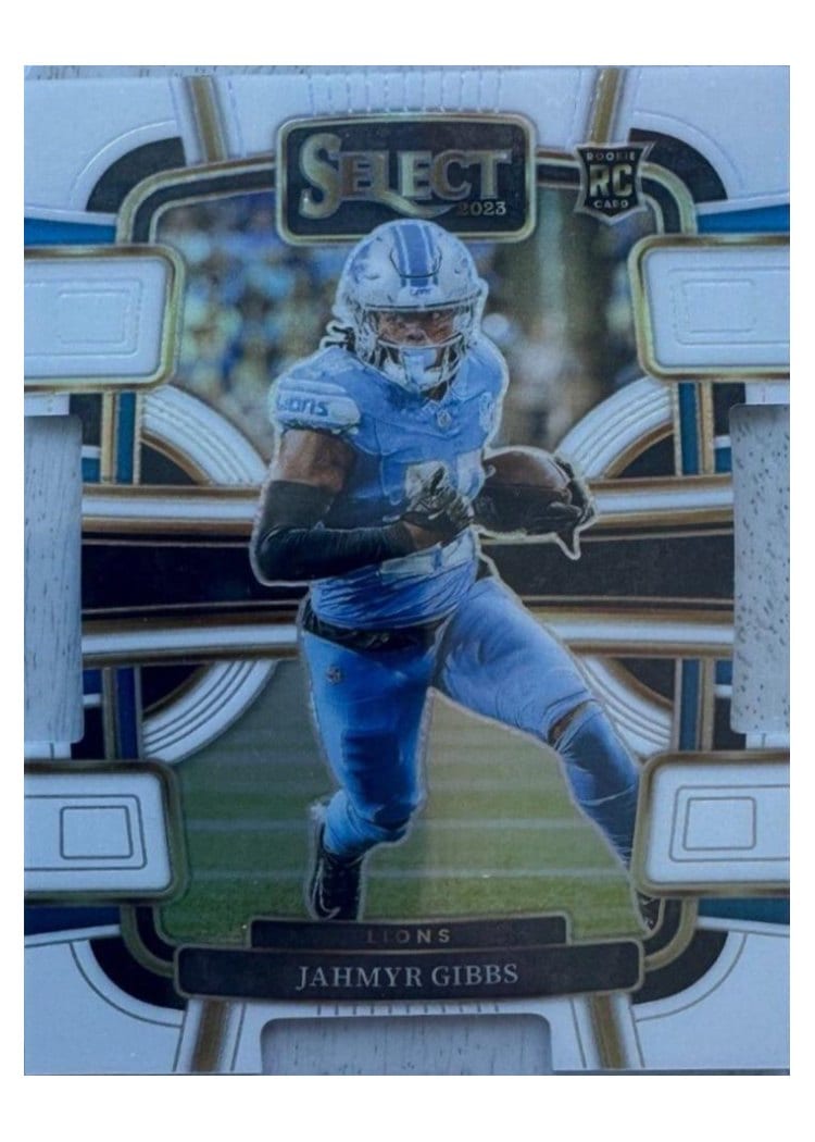 2023 Panini Select Jahmyr Gibbs #34 card