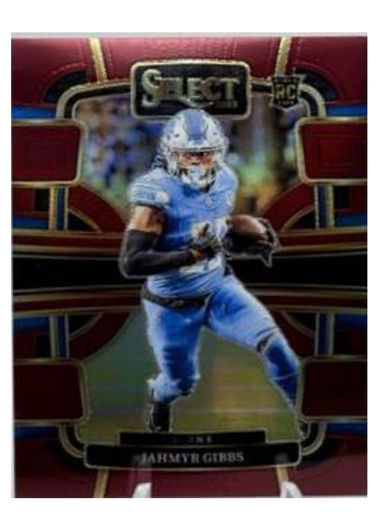 2023 Panini Select Jahmyr Gibbs #34 card