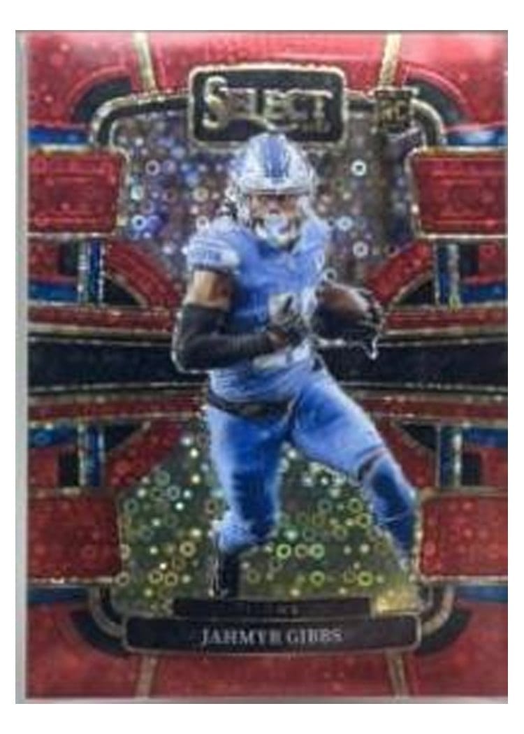 2023 Panini Select Jahmyr Gibbs #34 card