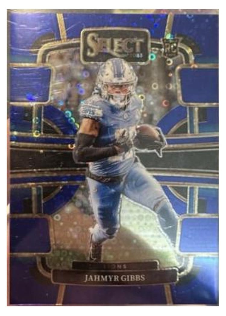 2023 Panini Select Jahmyr Gibbs #34 card