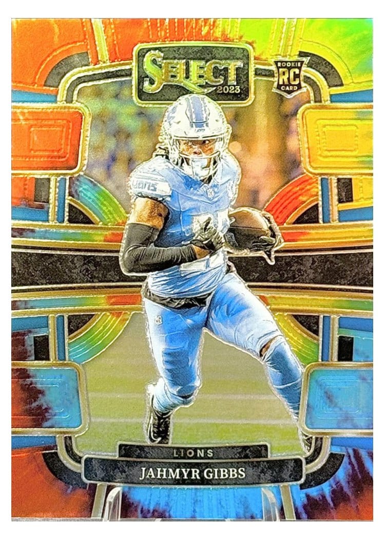 2023 Panini Select Jahmyr Gibbs #34 card