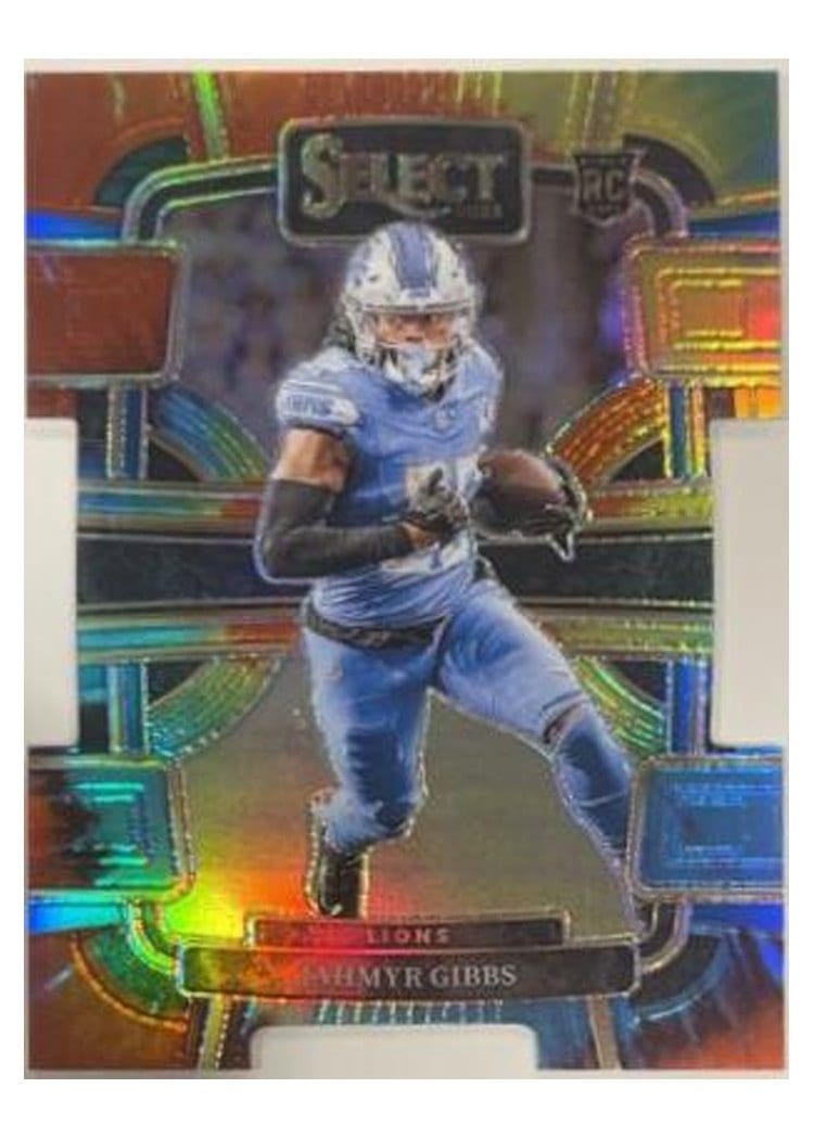 2023 Panini Select Jahmyr Gibbs #34 card