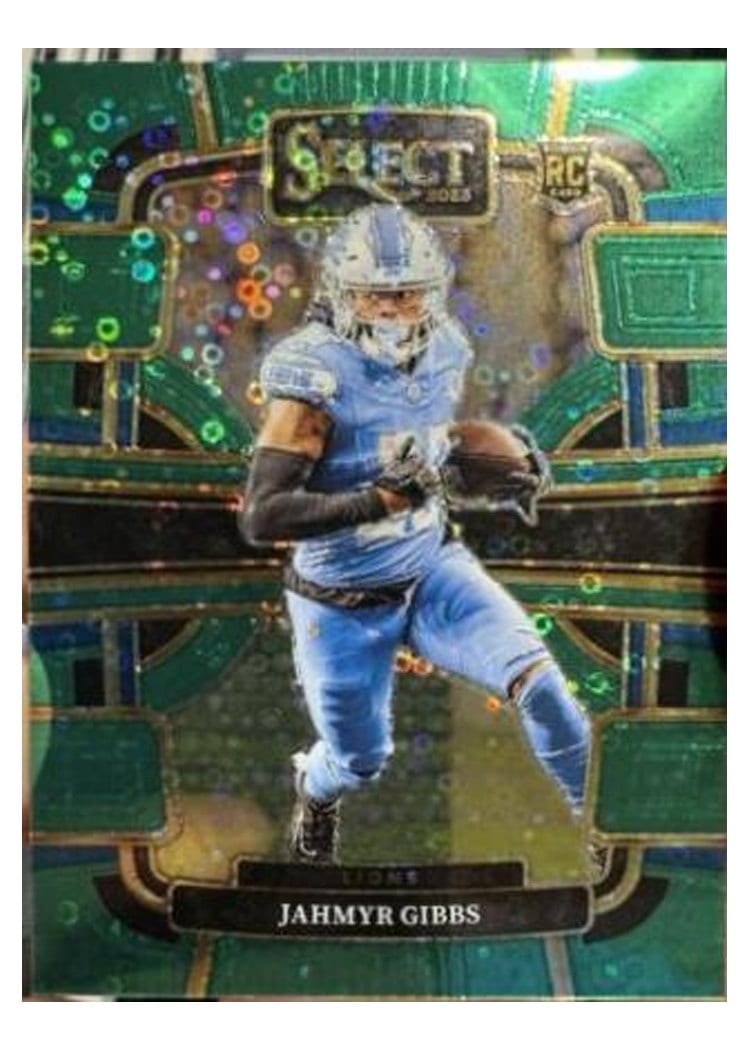 2023 Panini Select Jahmyr Gibbs #34 card