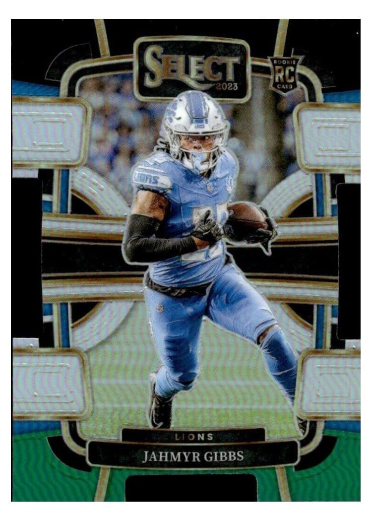 2023 Panini Select Jahmyr Gibbs #34 card
