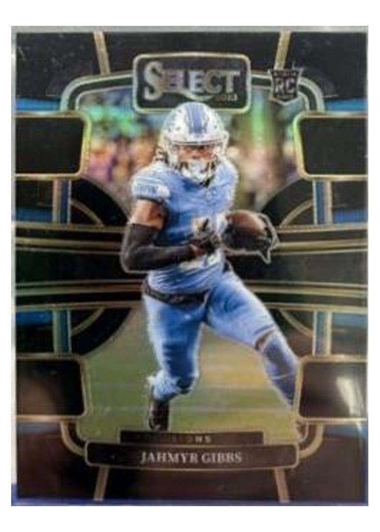 2023 Panini Select Jahmyr Gibbs #34 card
