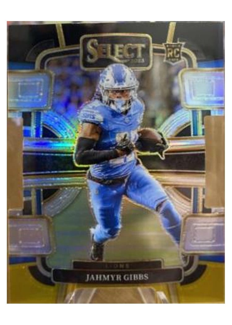 2023 Panini Select Jahmyr Gibbs #34 card