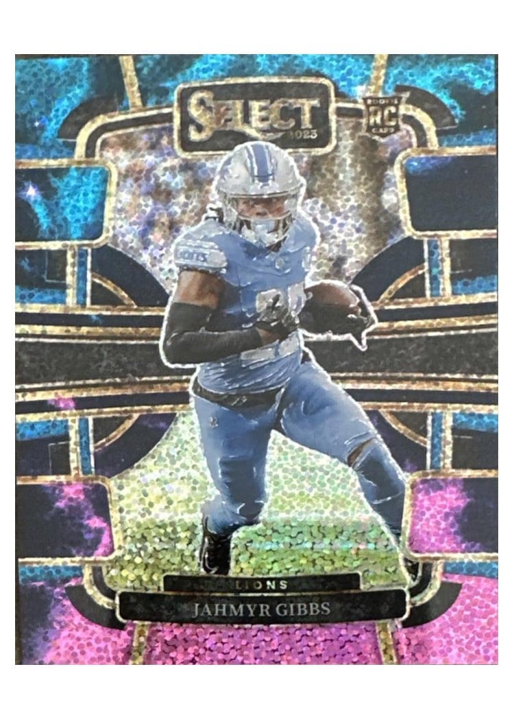 2023 Panini Select Jahmyr Gibbs #34 card