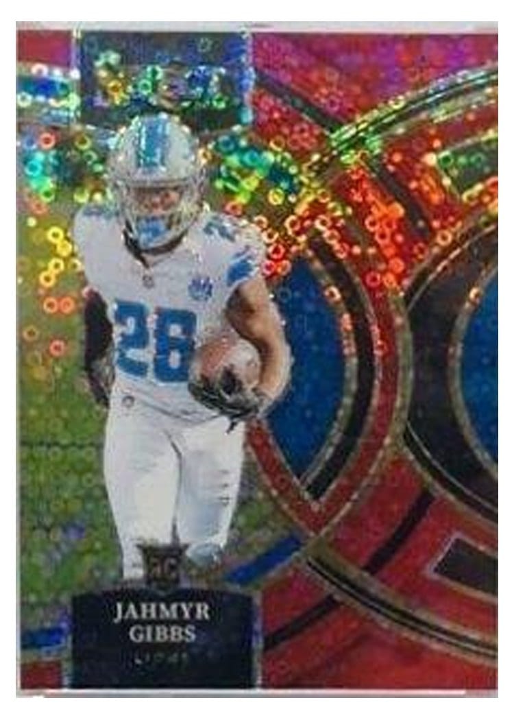 2023 Panini Select Jahmyr Gibbs #34 card