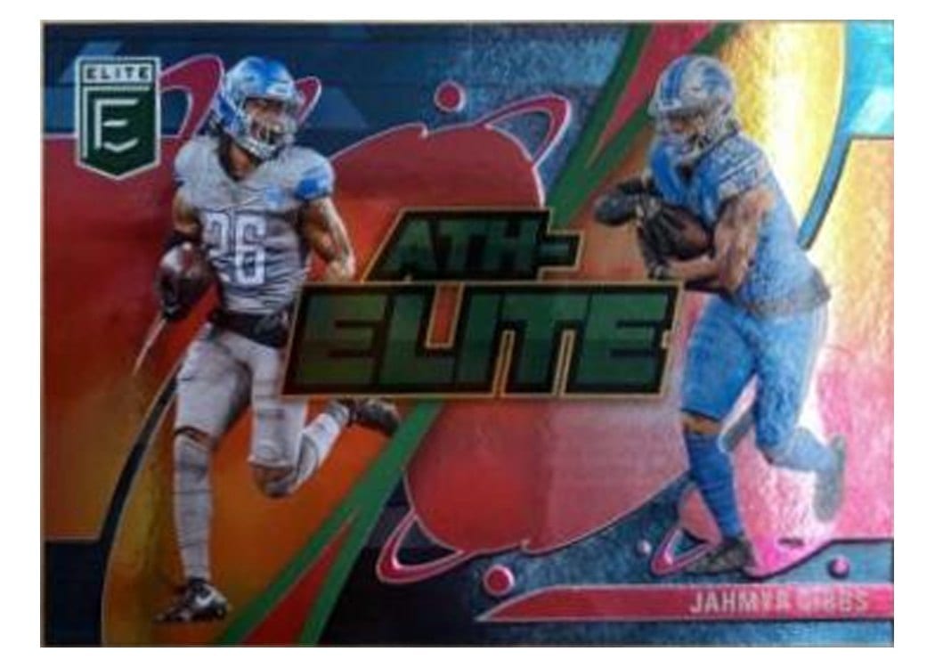 2024 Donruss Elite Ath-Elite Jahmyr Gibbs #17 card