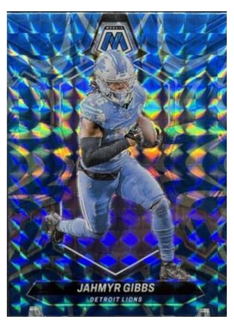 2024 Panini Mosaic Base Set Jahmyr Gibbs #73 card