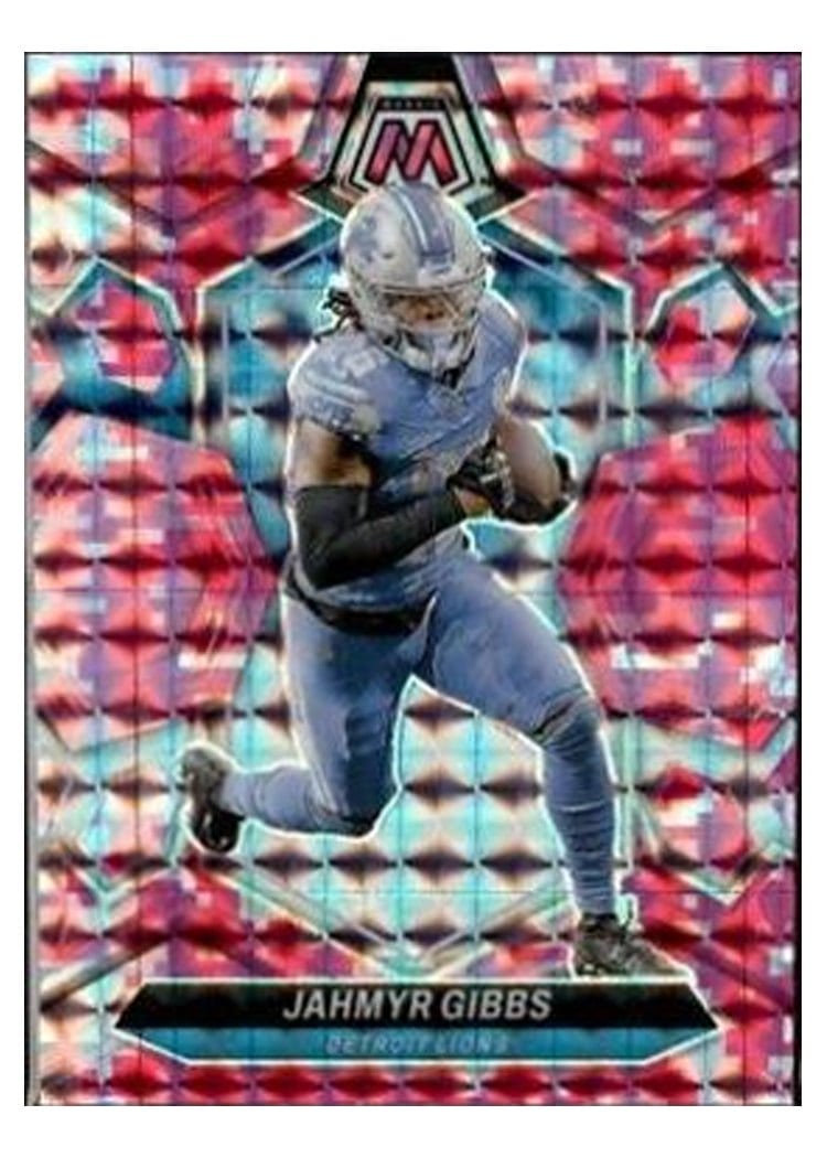 2024 Panini Mosaic Base Set Jahmyr Gibbs #73 card