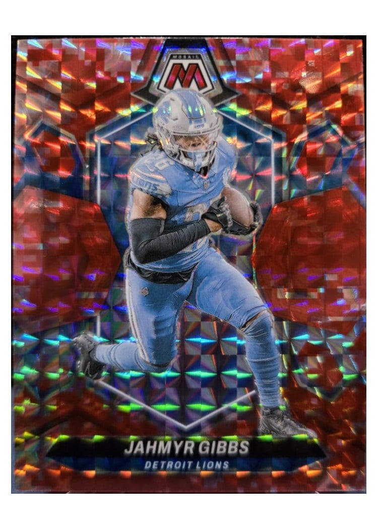 2024 Panini Mosaic Base Set Jahmyr Gibbs #73 card