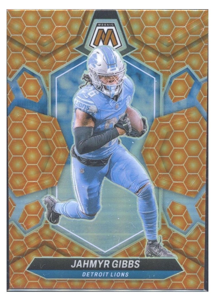 2024 Panini Mosaic Base Set Jahmyr Gibbs #73 card