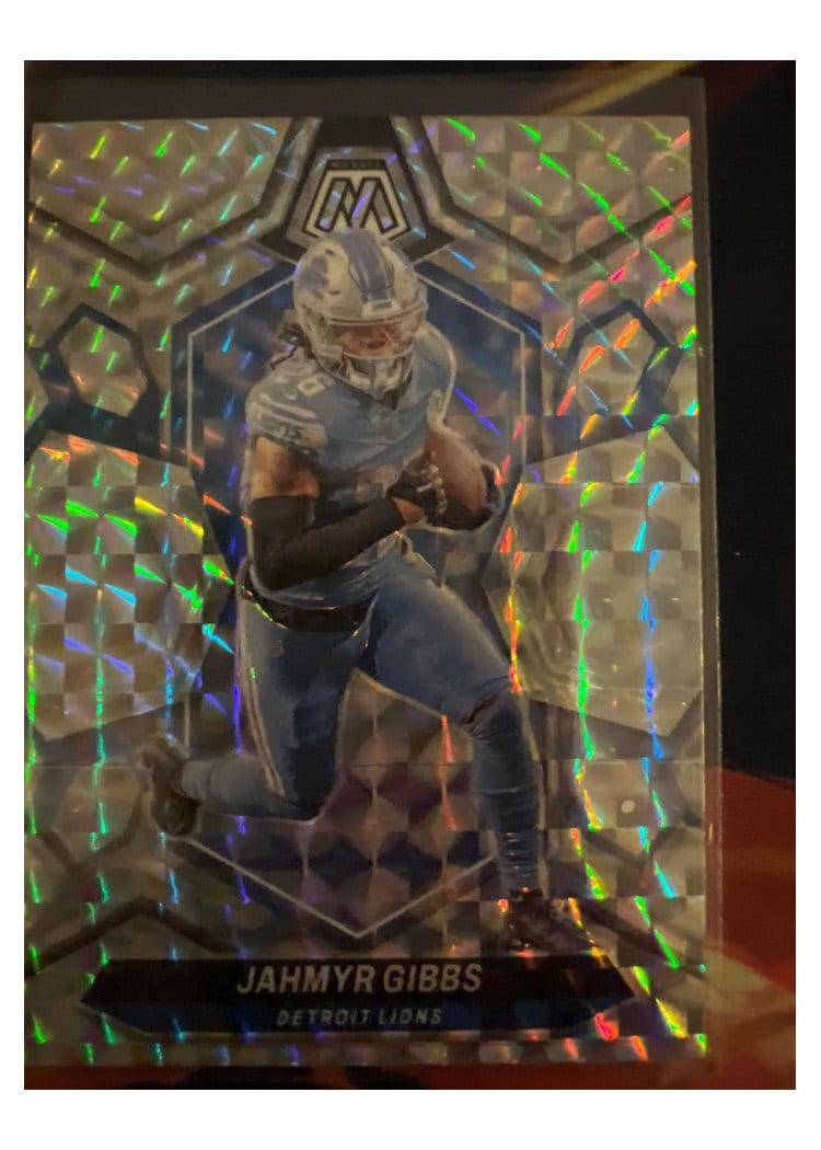 2024 Panini Mosaic Base Set Jahmyr Gibbs #73 card