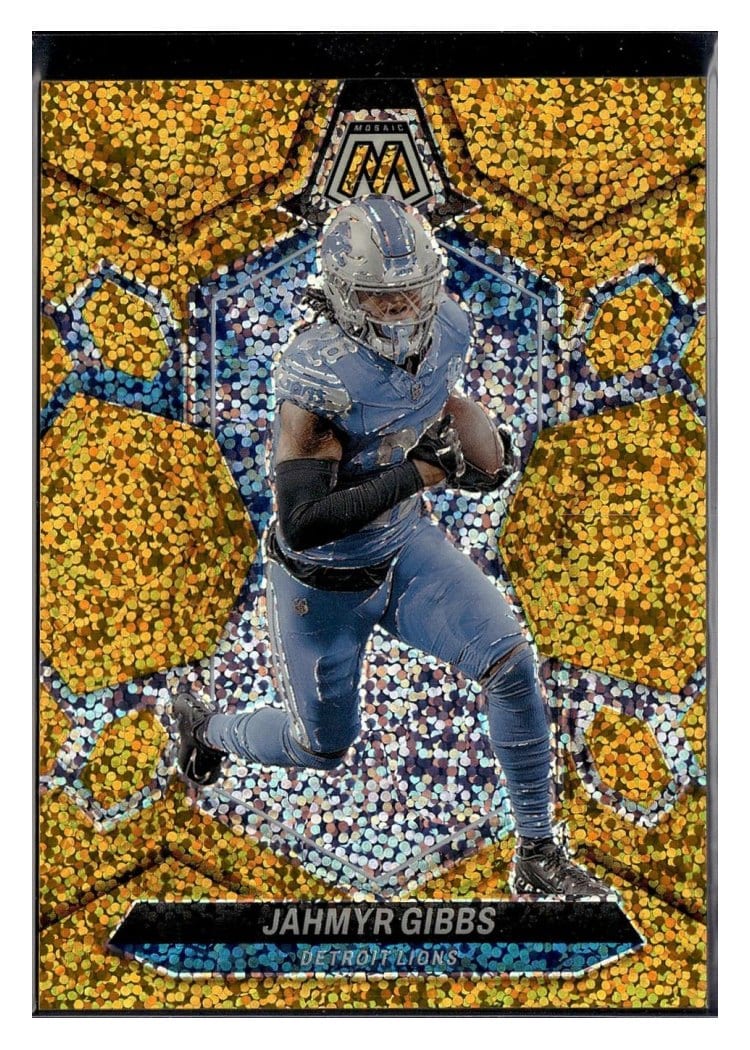 2024 Panini Mosaic Base Set Jahmyr Gibbs #73 card