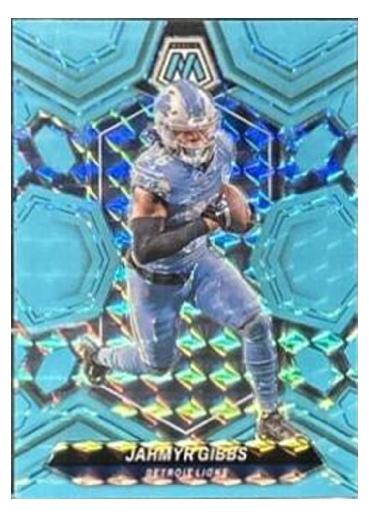 2024 Panini Mosaic Base Set Jahmyr Gibbs #73 card