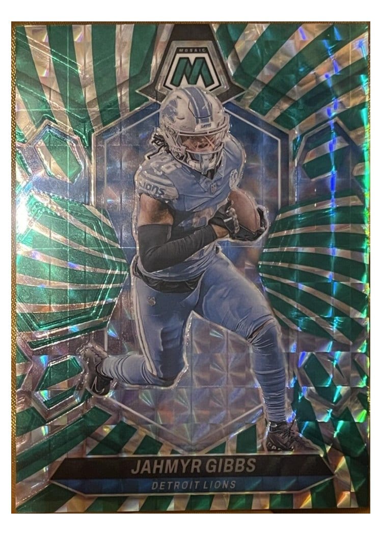 2024 Panini Mosaic Base Set Jahmyr Gibbs #73 card