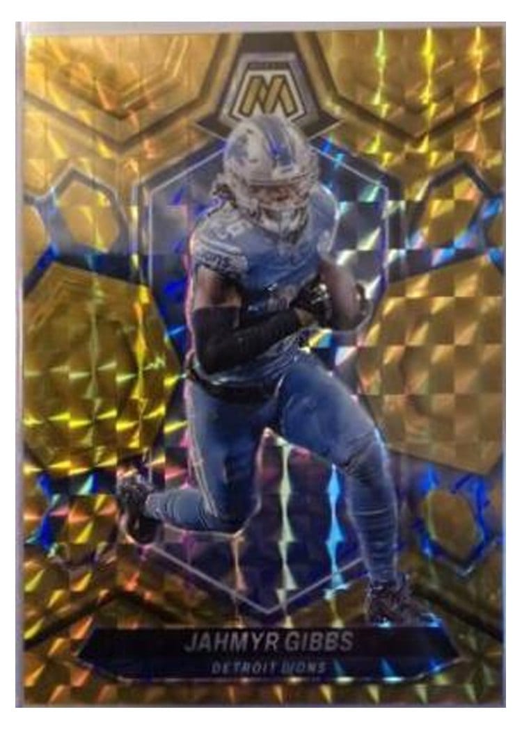 2024 Panini Mosaic Base Set Jahmyr Gibbs #73 card