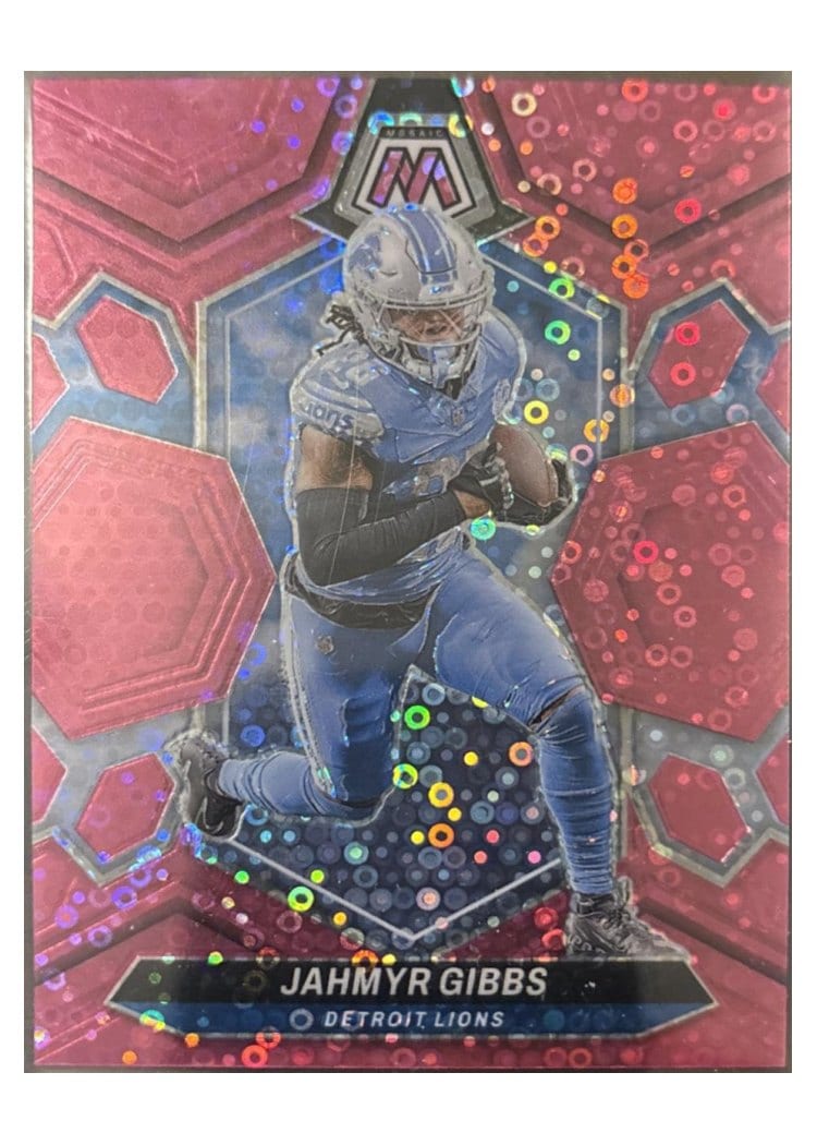 2024 Panini Mosaic Base Set Jahmyr Gibbs #73 card