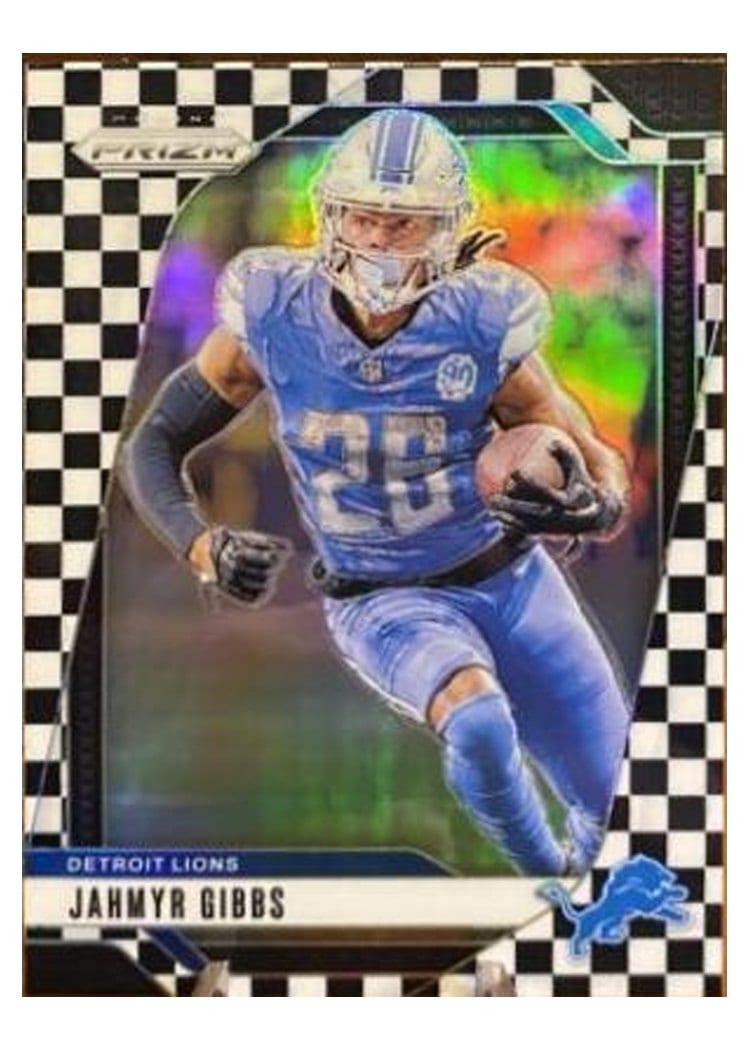 2024 Panini Prizm Base Set Jahmyr Gibbs #93 card