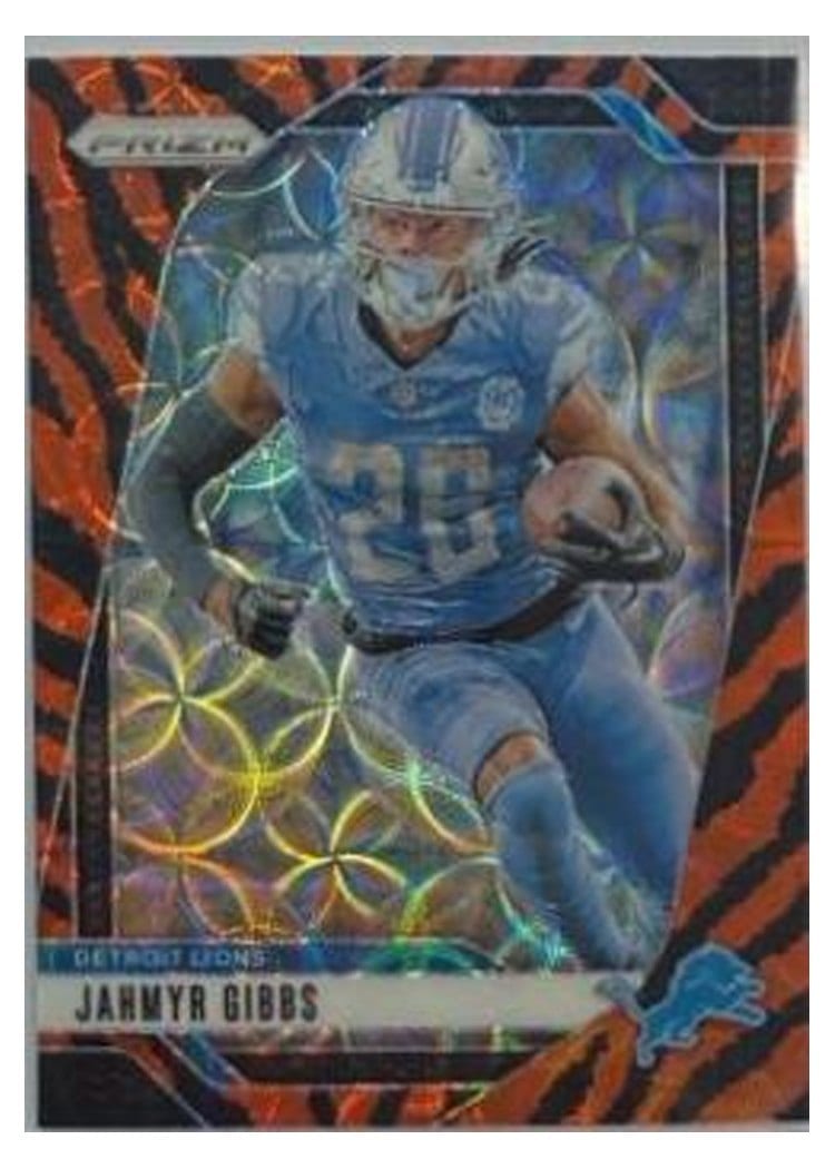 2024 Panini Prizm Base Set Jahmyr Gibbs #93 card