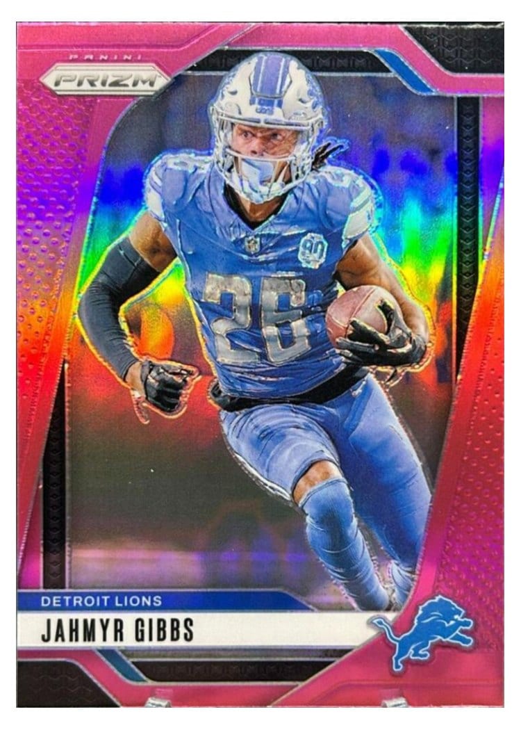 2024 Panini Prizm Base Set Jahmyr Gibbs #93 card