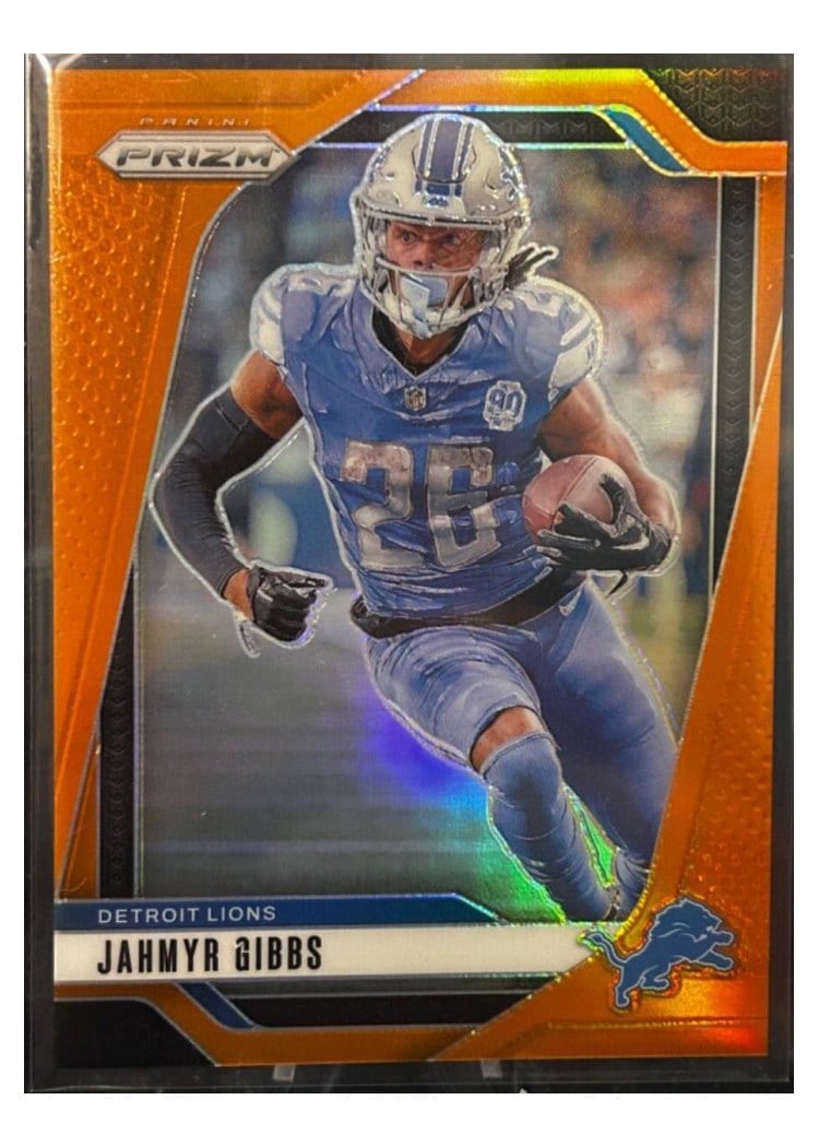 2024 Panini Prizm Base Set Jahmyr Gibbs #93 card