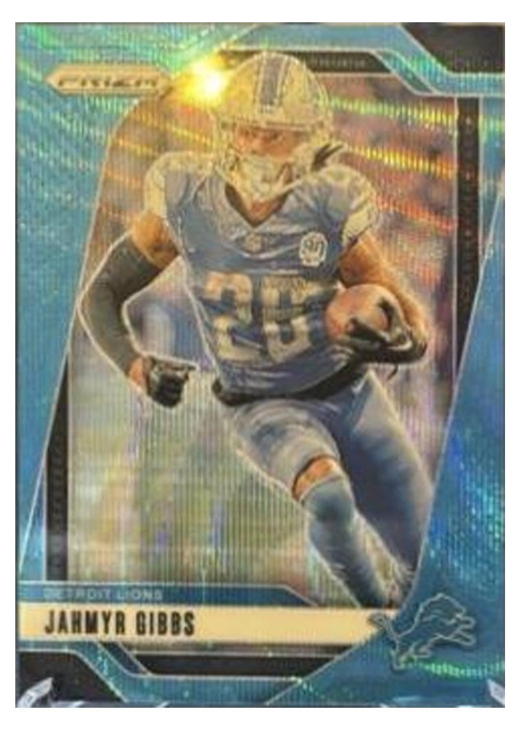 2024 Panini Prizm Base Set Jahmyr Gibbs #93 card