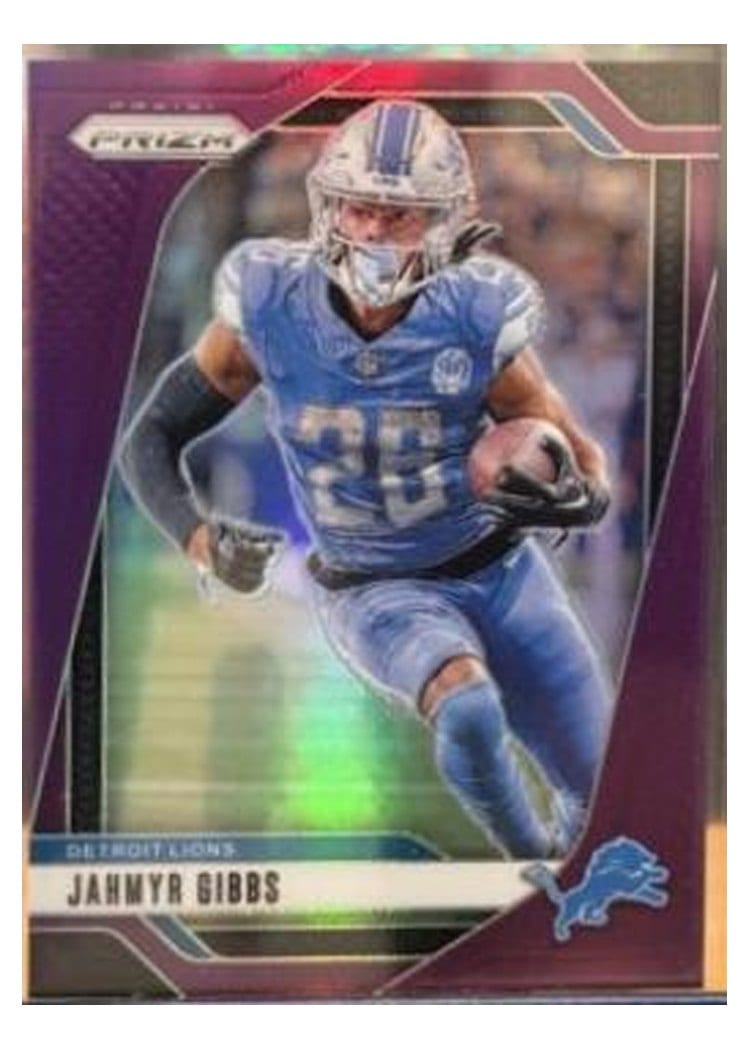 2024 Panini Prizm Base Set Jahmyr Gibbs #93 card