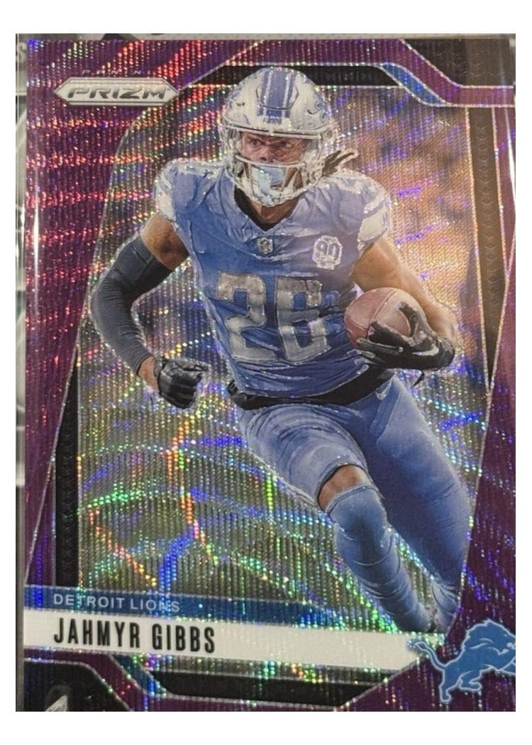2024 Panini Prizm Base Set Jahmyr Gibbs #93 card