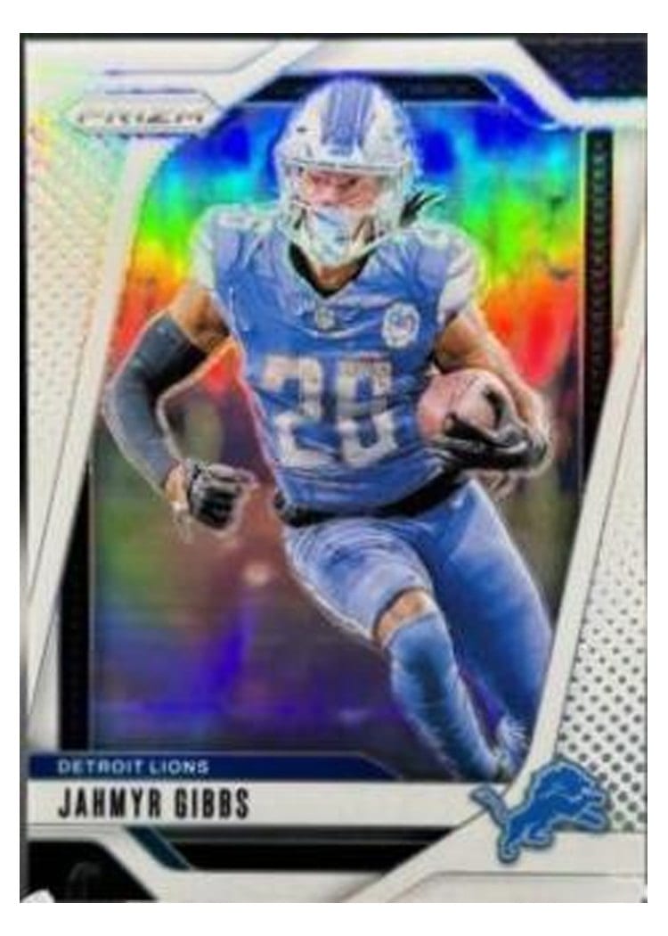 2024 Panini Prizm Base Set Jahmyr Gibbs #93 card