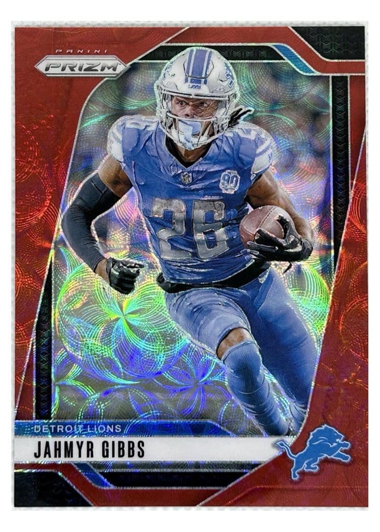 2024 Panini Prizm Base Set Jahmyr Gibbs #93 card