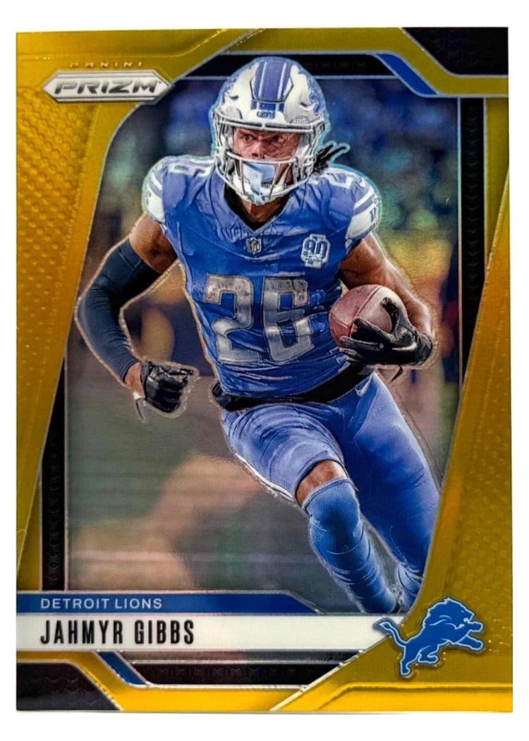 2024 Panini Prizm Base Set Jahmyr Gibbs #93 card