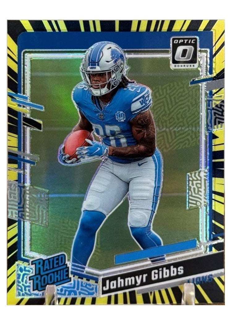 2024 Panini Prizm Base Set Jahmyr Gibbs #93 card