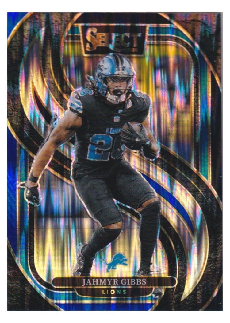 2024 Panini Select Base Set Jahmyr Gibbs #163 card