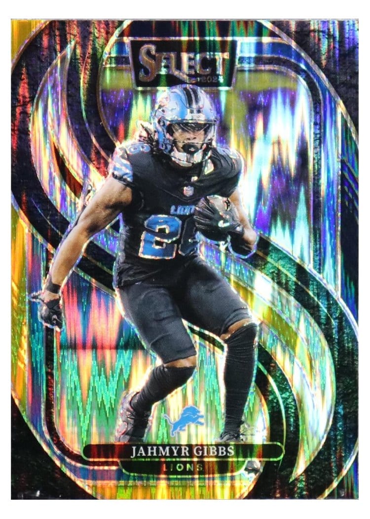 2024 Panini Select Base Set Jahmyr Gibbs #163 card