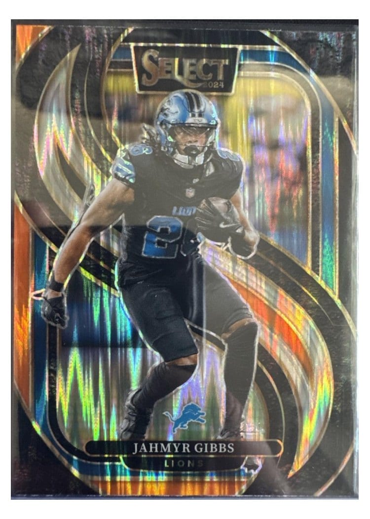 2024 Panini Select Base Set Jahmyr Gibbs #163 card