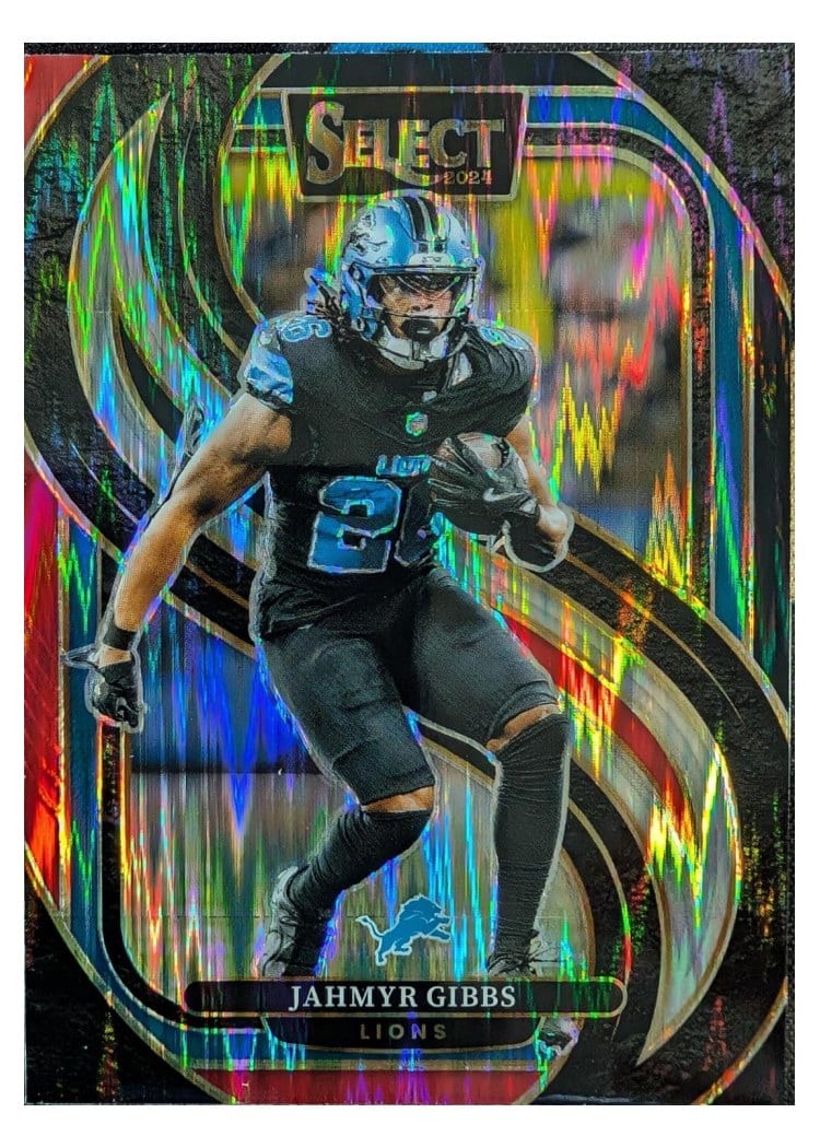 2024 Panini Select Base Set Jahmyr Gibbs #163 card