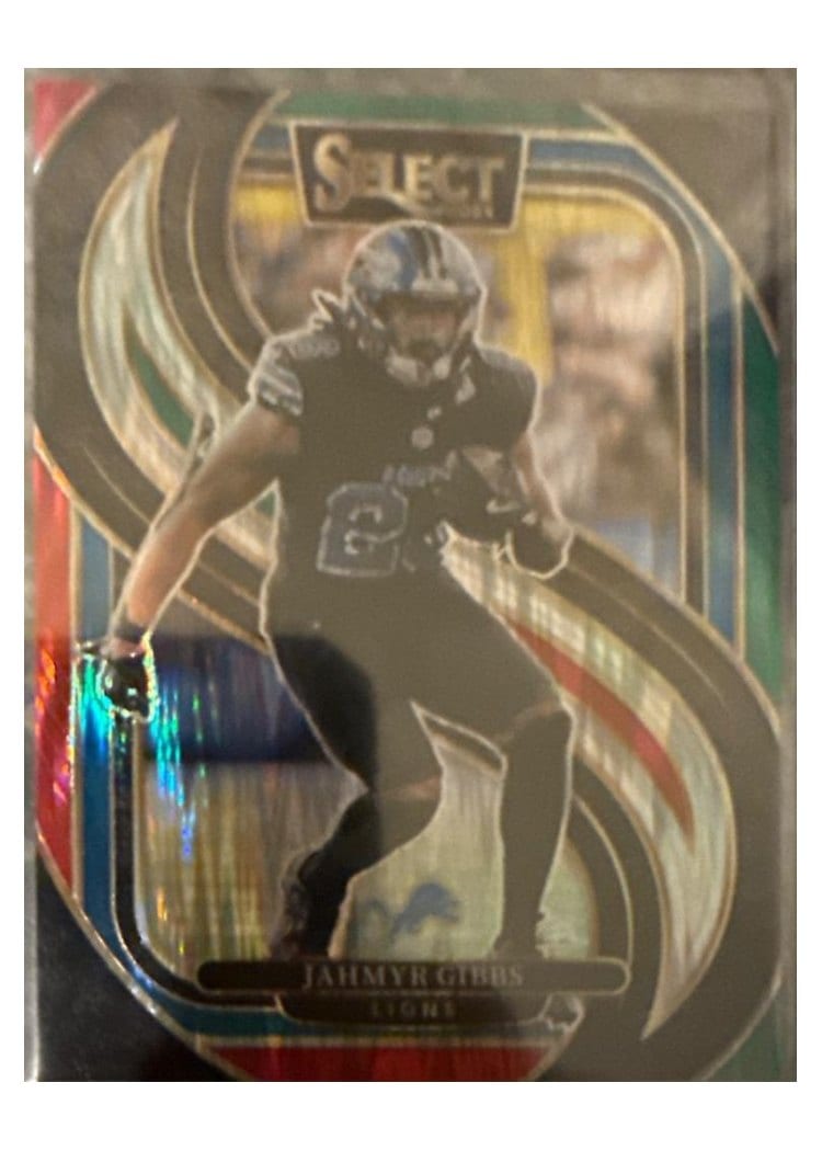 2024 Panini Select Base Set Jahmyr Gibbs #163 card