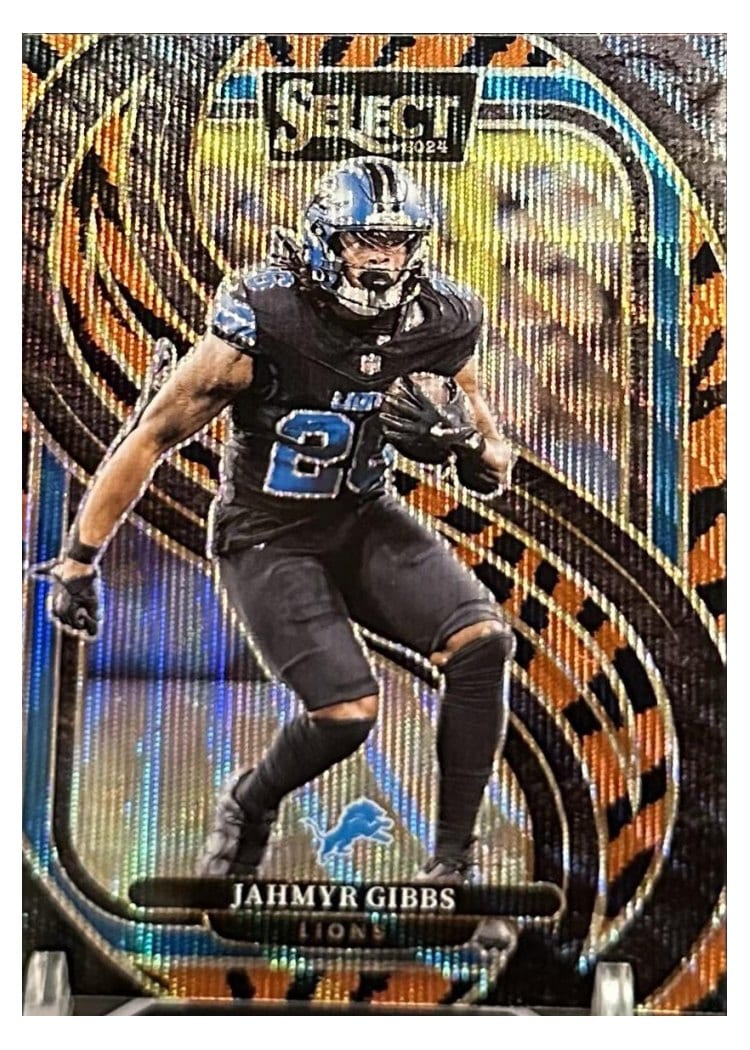 2024 Panini Select Base Set Jahmyr Gibbs #163 card