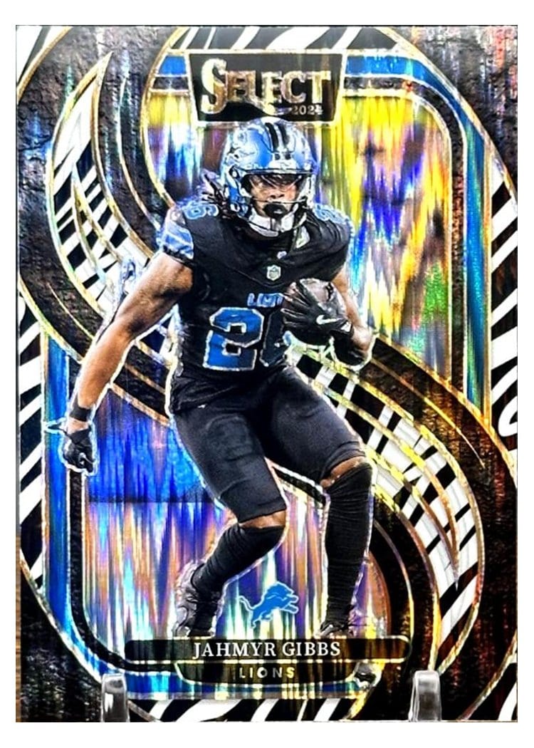 2024 Panini Select Base Set Jahmyr Gibbs #163 card