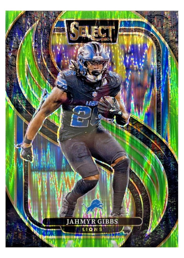 2024 Panini Select Base Set Jahmyr Gibbs #163 card
