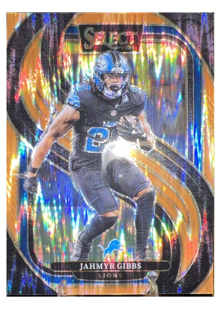 2024 Panini Select Base Set Jahmyr Gibbs #163 card