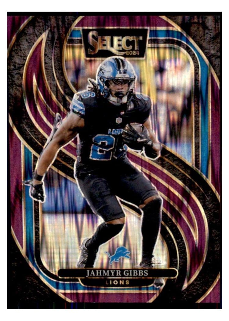 2024 Panini Select Base Set Jahmyr Gibbs #163 card