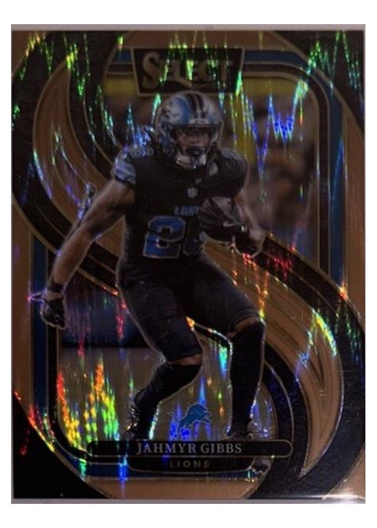 2024 Panini Select Base Set Jahmyr Gibbs #163 card