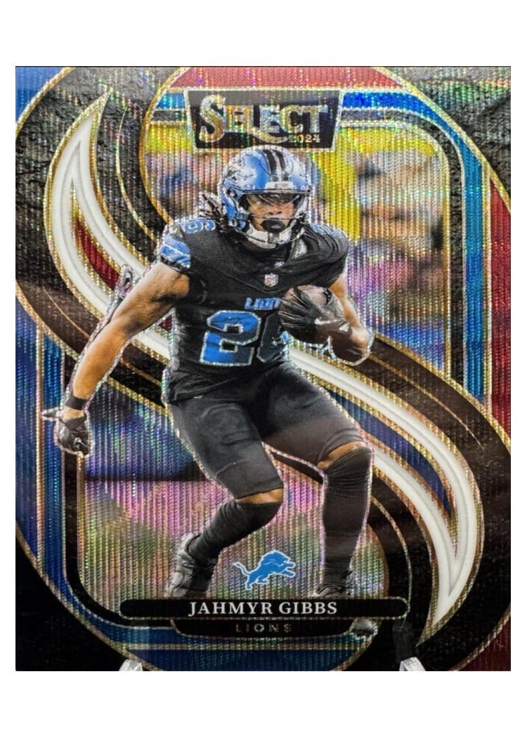 2024 Panini Select Base Set Jahmyr Gibbs #163 card