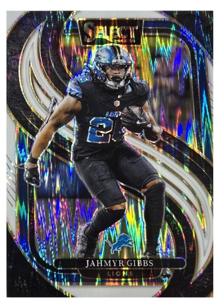 2024 Panini Select Base Set Jahmyr Gibbs #163 card