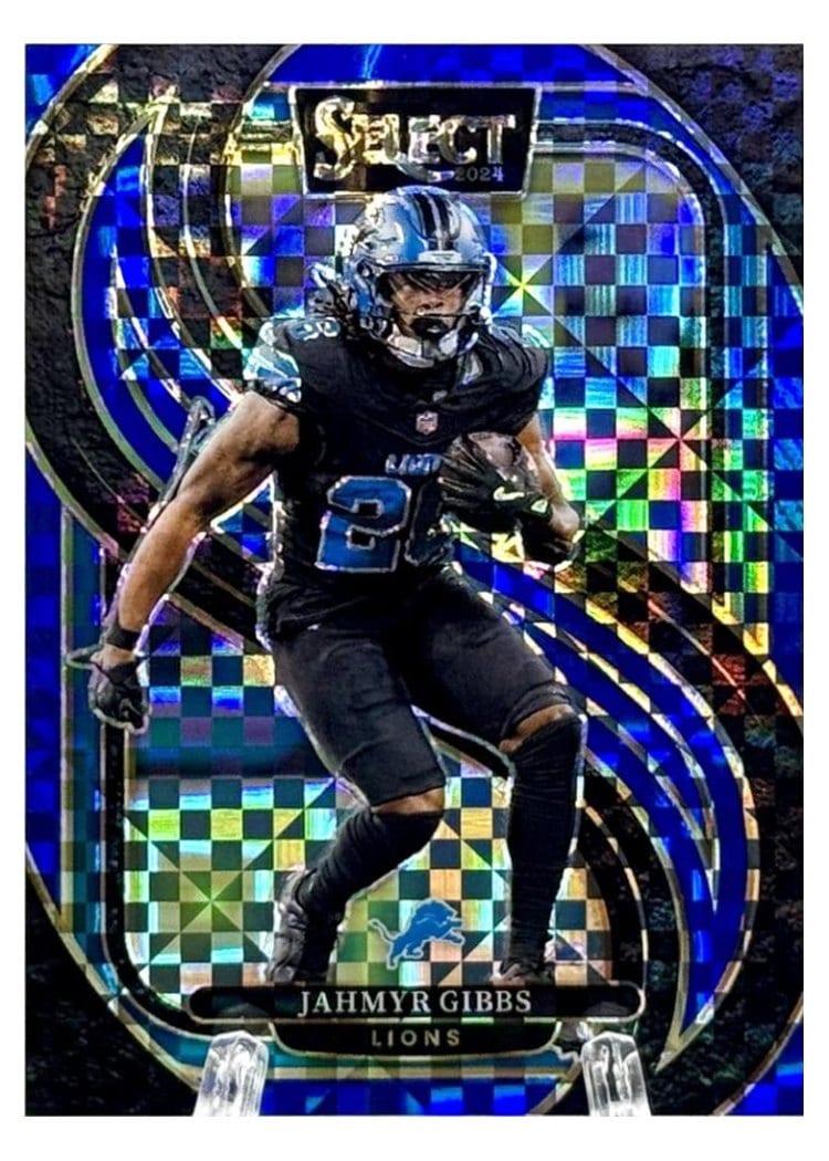 2024 Panini Select Base Set Jahmyr Gibbs #163 card
